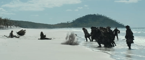 Pirates Of The Caribbean Beach GIF