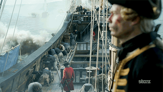 Season 3 Explosion GIF by Black Sails - Find & Share on GIPHY