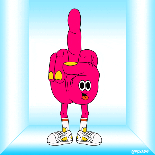 middle finger GIF by Josh Freydkis