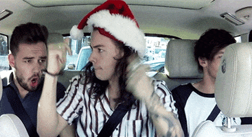 one direction christmas GIF by The Late Late Show with James Corden