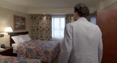 Sacha Baron Cohen Hotel GIF - Find & Share on GIPHY