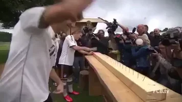 hammering nail in the coffin GIF by FC Bayern Munich