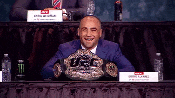 Press Conference Laughing GIF by UFC