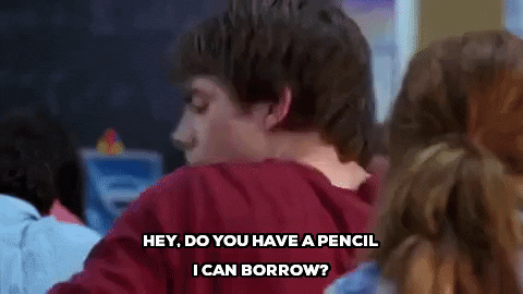 mean girls, borrow a pencil