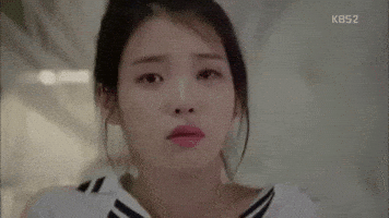 iu crying GIF