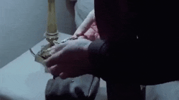 the exorcist kiss GIF