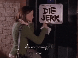 season 4 die jerk GIF by Gilmore Girls 