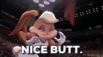 Lola Bunny Compliment GIF by Space Jam