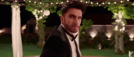 relaxing ranveer singh GIF