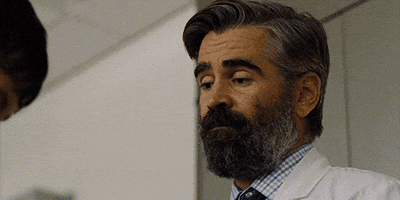 Colin Farrell Beard GIF by A24