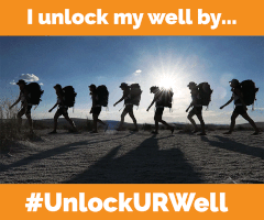 unlockurwell camping mental health hiking hike GIF