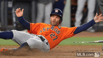 Sliding Houston Astros GIF by MLB