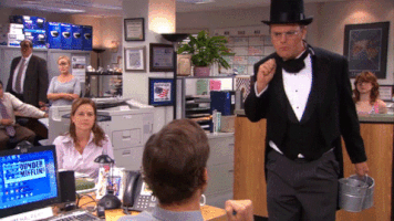 barnapkins face the office dwight dirt GIF