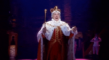 King George Broadway GIF by Hamilton: An American Musical
