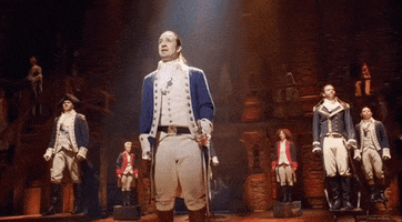 Lin Manuel Miranda Broadway GIF by Hamilton: An American Musical