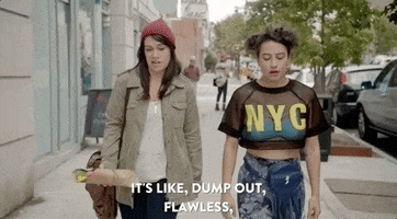 dump out abbi jacobson GIF by Broad City