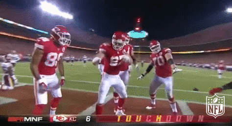 Kansas City Chiefs Dancing GIF by NFL - Find & Share on GIPHY