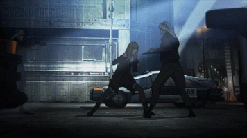 SaxTheTiger anime blade runner black out 22 GIF