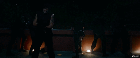 Laser_raptor warning shot the expendables gunner GIF