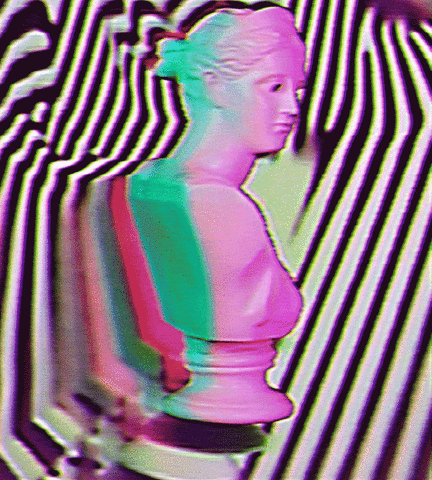 acid trip strange loop GIF by Moon Bounce