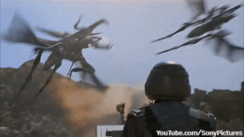 Starship Troopers Aliens GIF