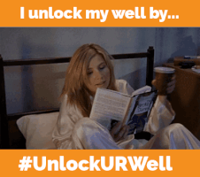 unlockurwell reading mental health read bedtime GIF