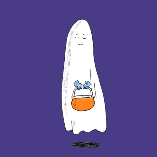 trick or treat animation GIF by ailujulia