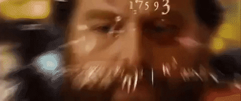 Calculating Zach Galifianakis GIF by filmeditor  - Find & Share on GIPHY