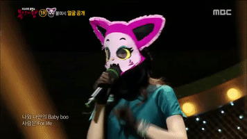 K-Pop Masked Singer GIF