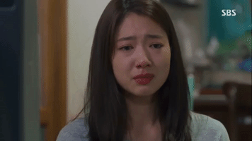 Park Shin Hye Crying GIF
