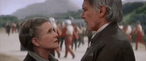 Han And Leia GIFs - Find & Share on GIPHY