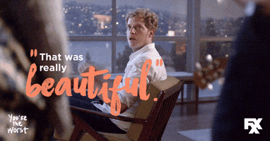 chris geere applause GIF by You're The Worst 