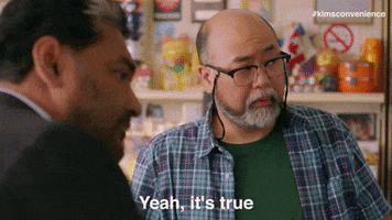 cbc not lying GIF by Kim's Convenience