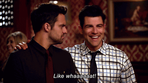 max greenfield schmidt GIF by New Girl