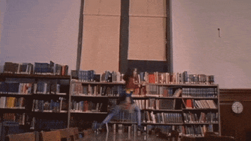 szainabwilliams dance books library parker posey GIF