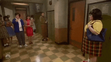 Tracy Turnblad rosie odonnell GIF by Hairspray Live!