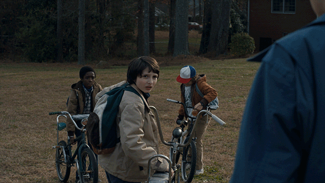 stranger things will bike