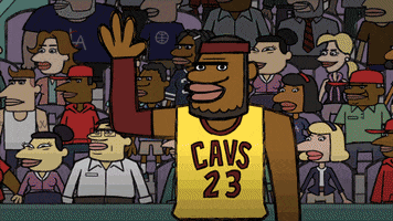 high five lebron james GIF by Comedy Central
