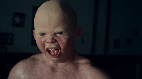Scary-baby GIFs - Get the best GIF on GIPHY