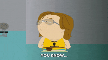 glasses talking GIF by South Park