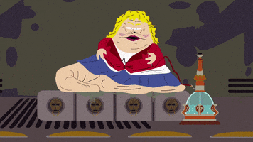 sally struthers jabba help GIF by South Park 