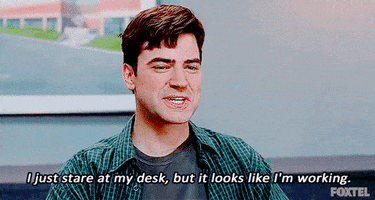 #officespace GIF by Foxtel