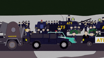 stand off cannon GIF by South Park 