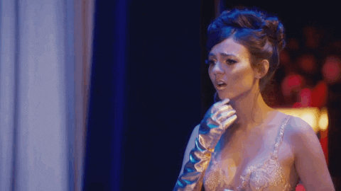 Giphy - victoria justice gasp GIF by Rocky Horror Picture Show