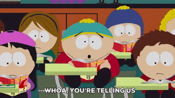 eric cartman wow GIF by South Park 