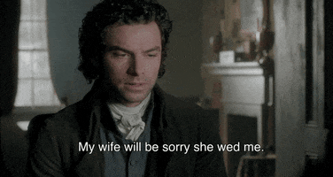Marriage Ross GIF by MASTERPIECE | PBS