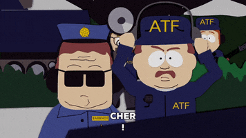 happy police GIF by South Park 