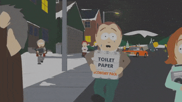Crash Panicking GIF by South Park