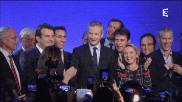 bruno le maire meeting GIF by franceinfo