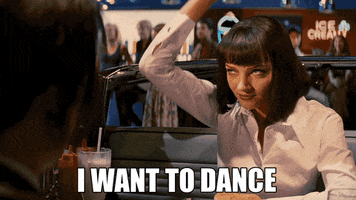 I Want To Dance Pulp Fiction GIF by MIRAMAX